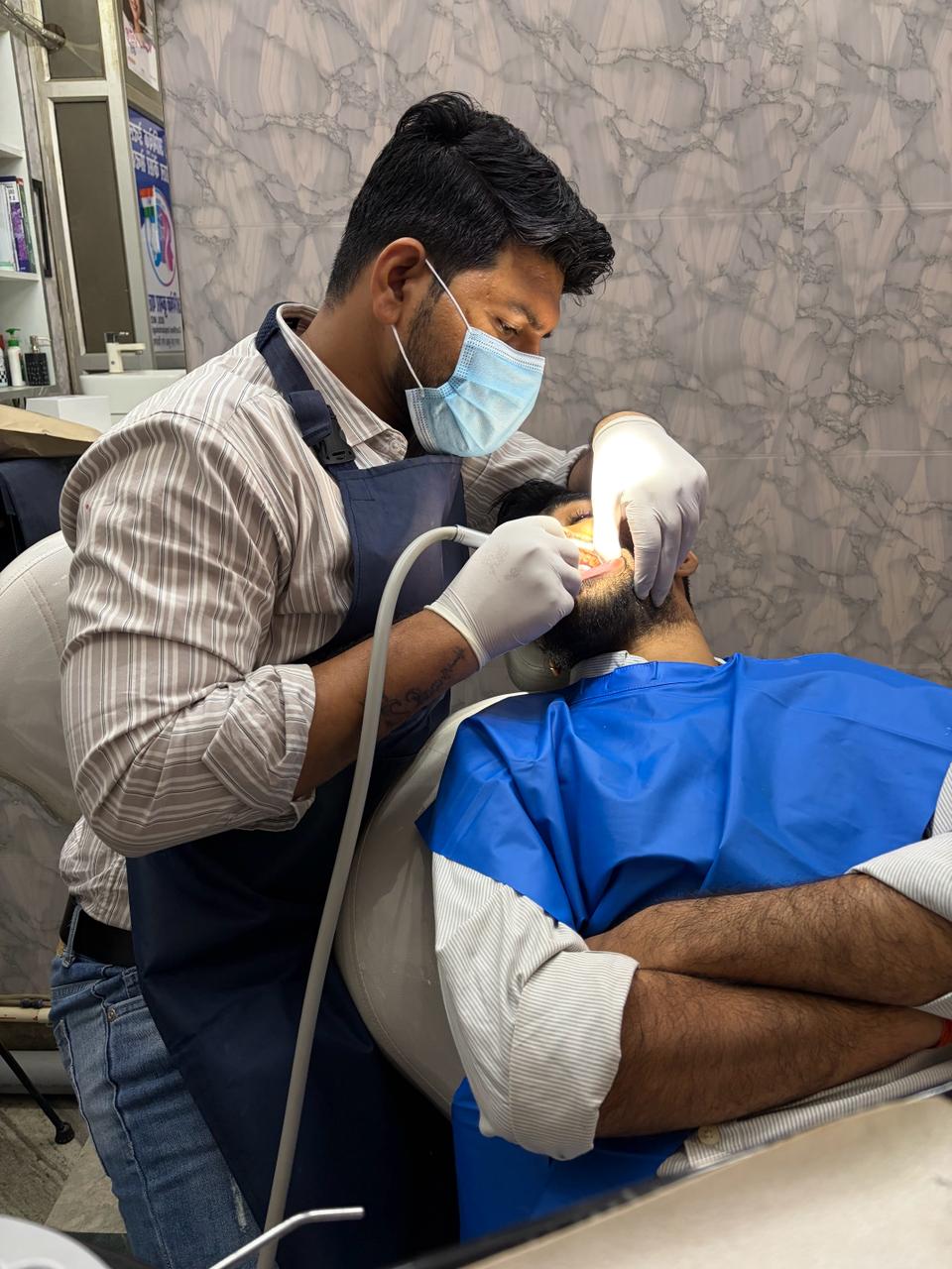 Sterilisation unit at Dr. Abhishek Dental Clinic Kanpur